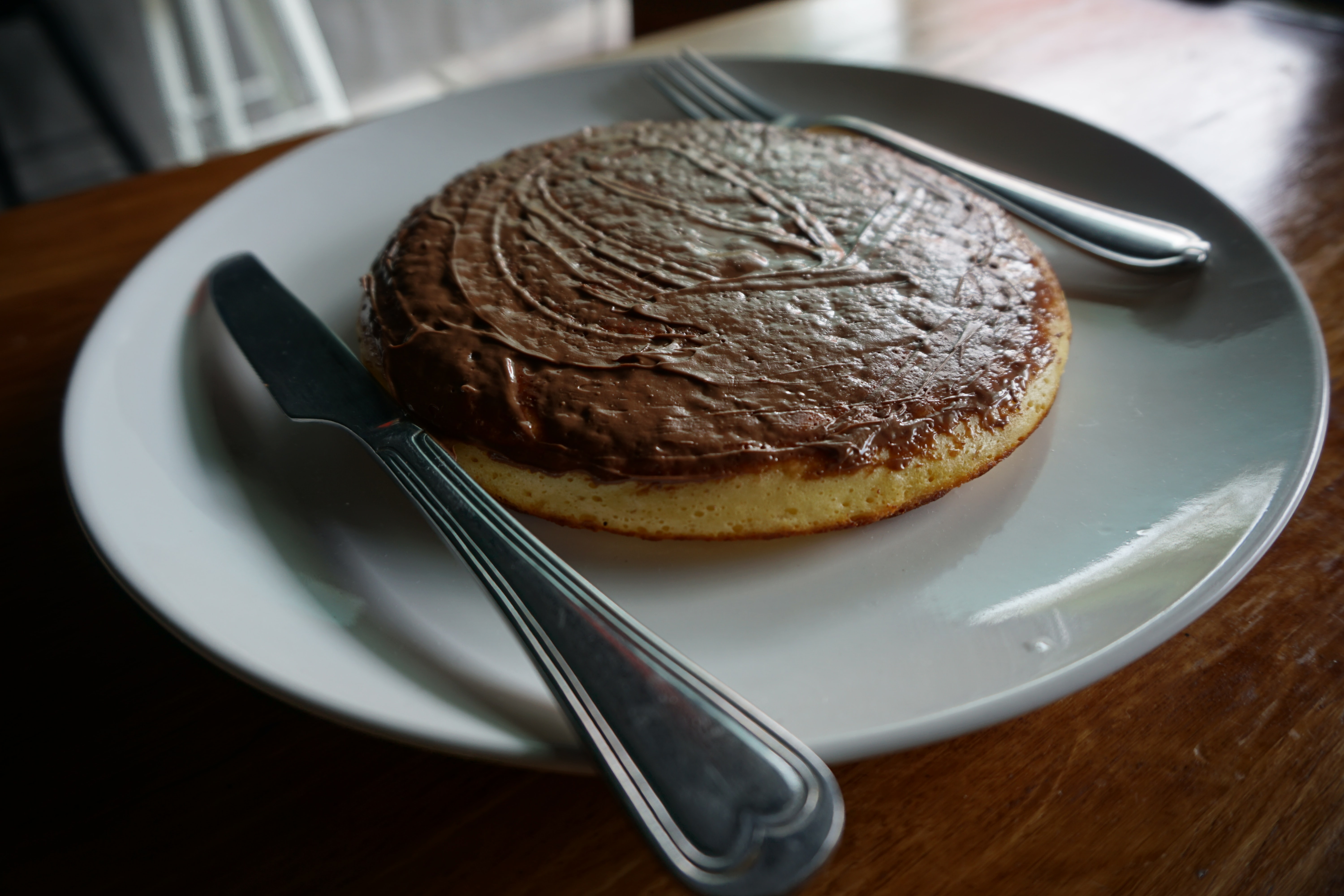 Pancakes nutella