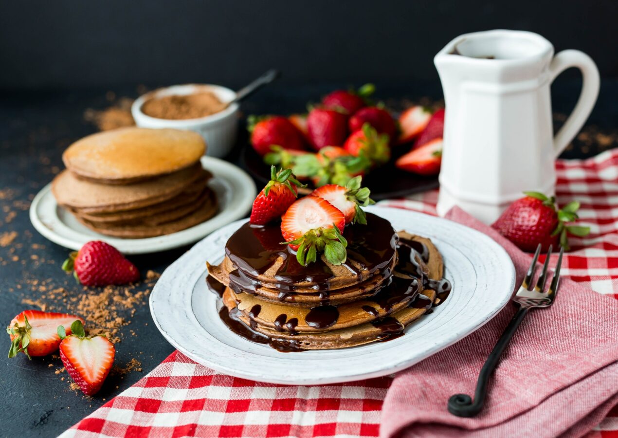 Recette gourmande des pancakes sauce chocolat